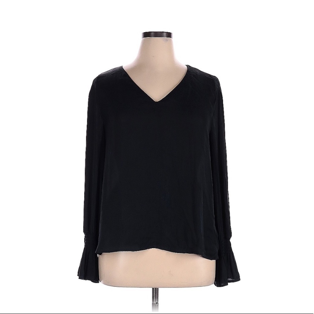 LONG sleeve poet blouse